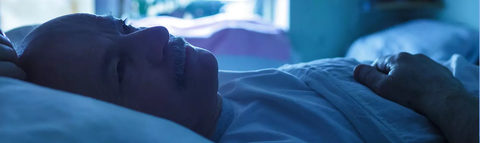 Man in bed